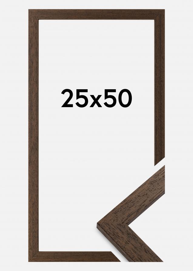 Rahmen Brown Wood 25x50 cm