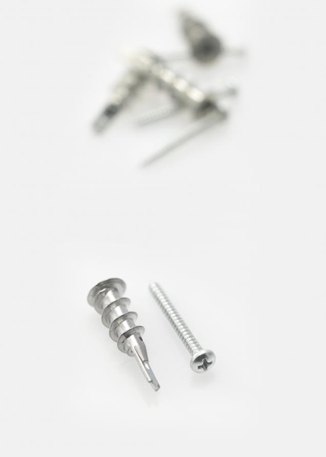 BGA Schraube und selbstbohrender Dübel für Gipswand - 4er-Pack (13x26 mm)