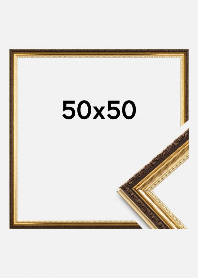 Rahmen Abisko Acrylglas Gold 50x50 cm