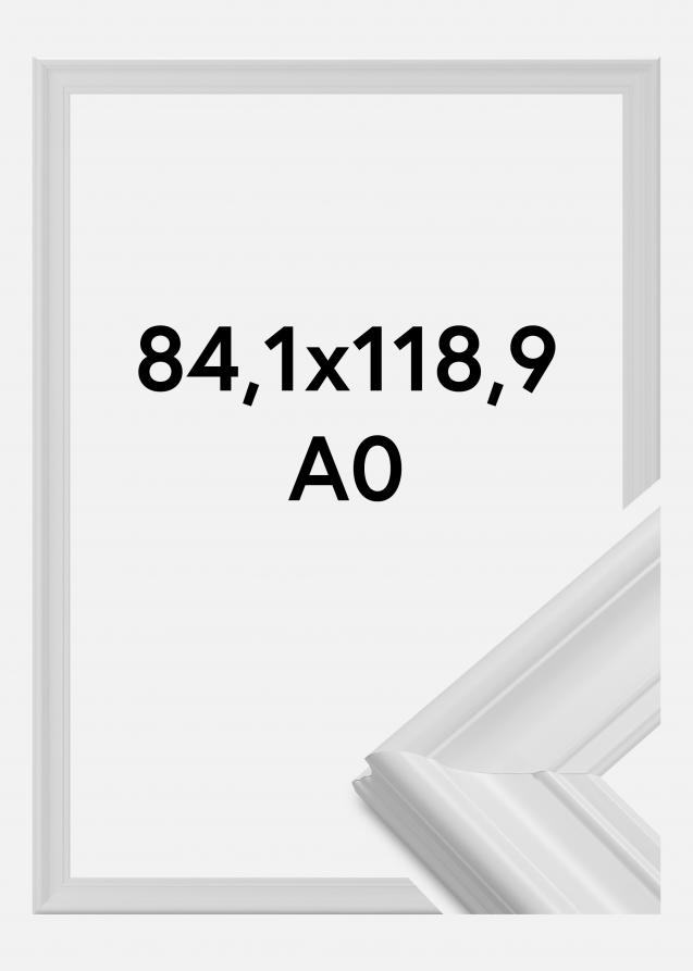 Rahmen Mora Premium Weiß 84,1x118,9 cm (A0)