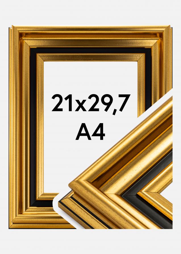 Rahmen Gysinge Premium Gold 21x29,7 cm (A4)