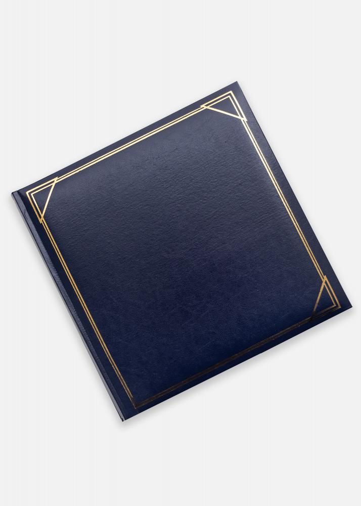 Kvadrat Blau - 30x30 cm (100 weie Seiten / 50 Blatt)