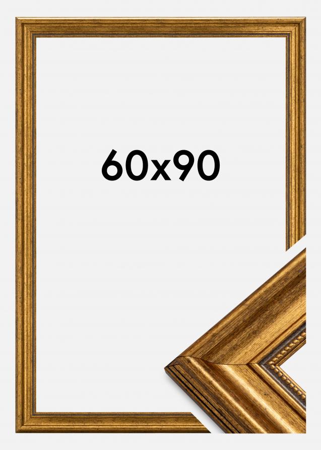 Rahmen Rokoko Acrylglas Gold 60x90 cm