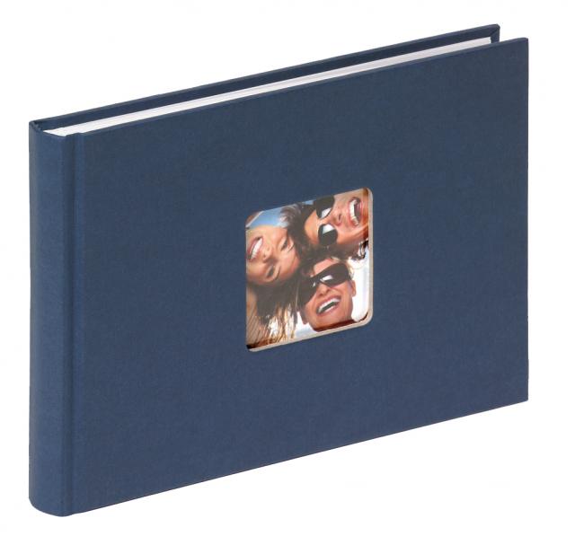 Fun Album Blau - 22x16 cm (40 weiße Seiten / 20 Blatt)