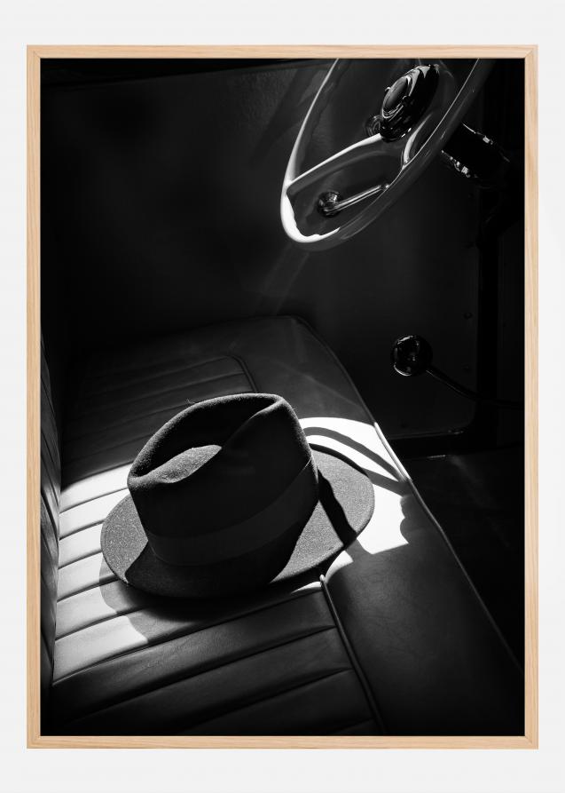 Hat in car Poster