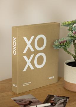 KAILA XOXO Vanilla - Coffee Table Photo Album (60 Schwarze Seiten)