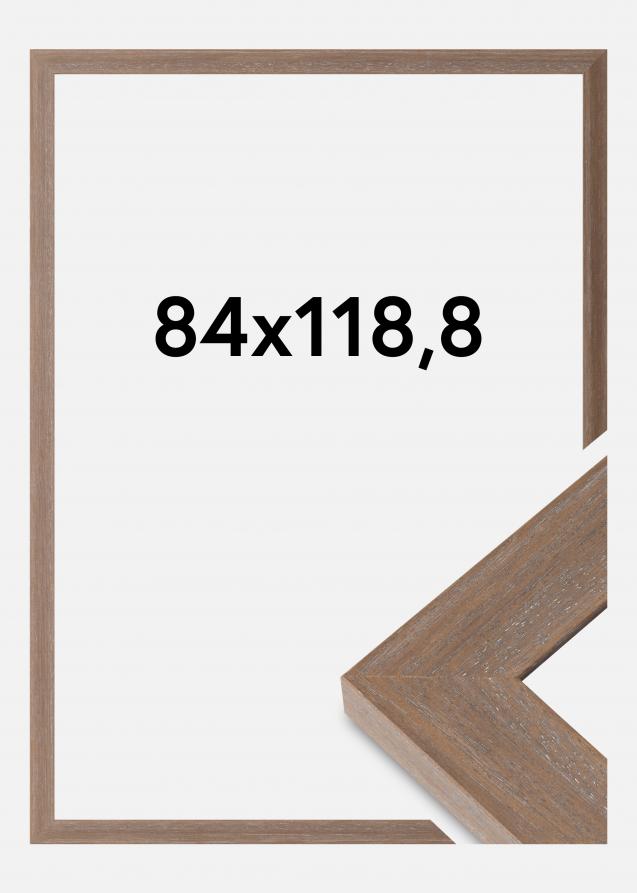 Rahmen Juno Acrylglas Grau 84,1x118,9 cm (A0)