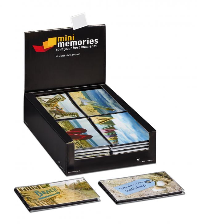 Mini Memories Album Holiday 6 Varianten - 40 Bilder 10x15 cm - 36-pack