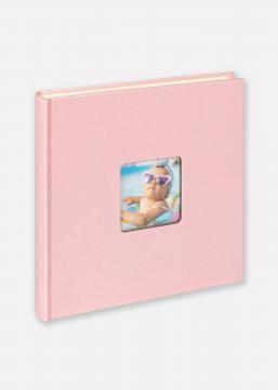 Fun Babyalbum Rosa - 26x25 cm (40 weie Seiten/20 Blatt)