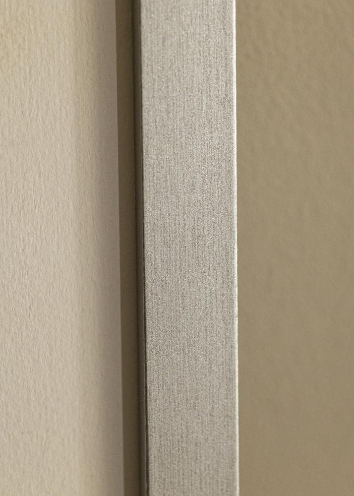 Rahmen Selection Silber 30x40 cm - Passepartout Wei 21x29,7 cm (A4)