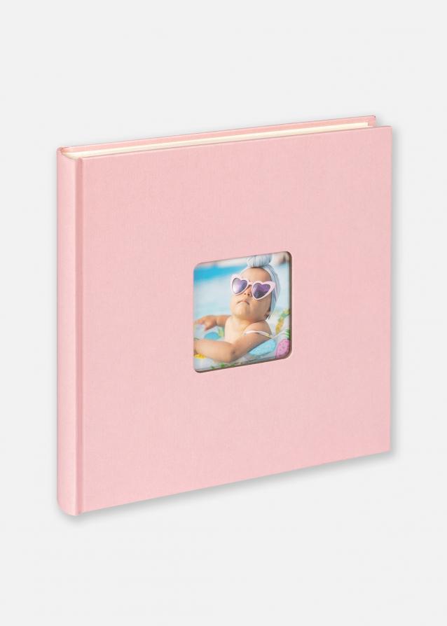 Fun Babyalbum Rosa - 26x25 cm (40 weiße Seiten/20 Blatt)