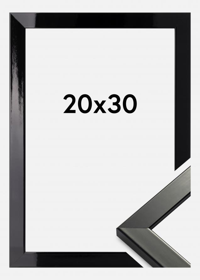 Rahmen Uppsala Acrylglas Schwarz Hochglänzend 20x30 cm