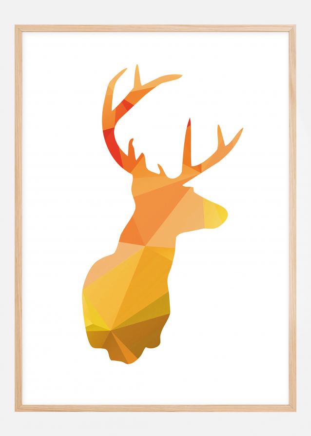 Deer - Autum Poster