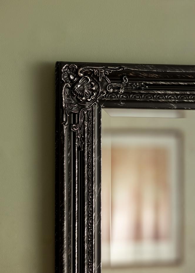 Spiegel Antique Schwarz 50x70 cm