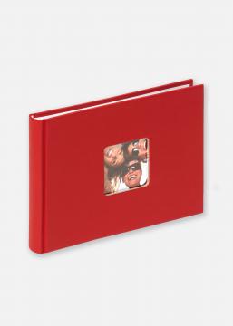 Fun Album Rot - 22x16 cm (40 weie Seiten / 20 Blatt)