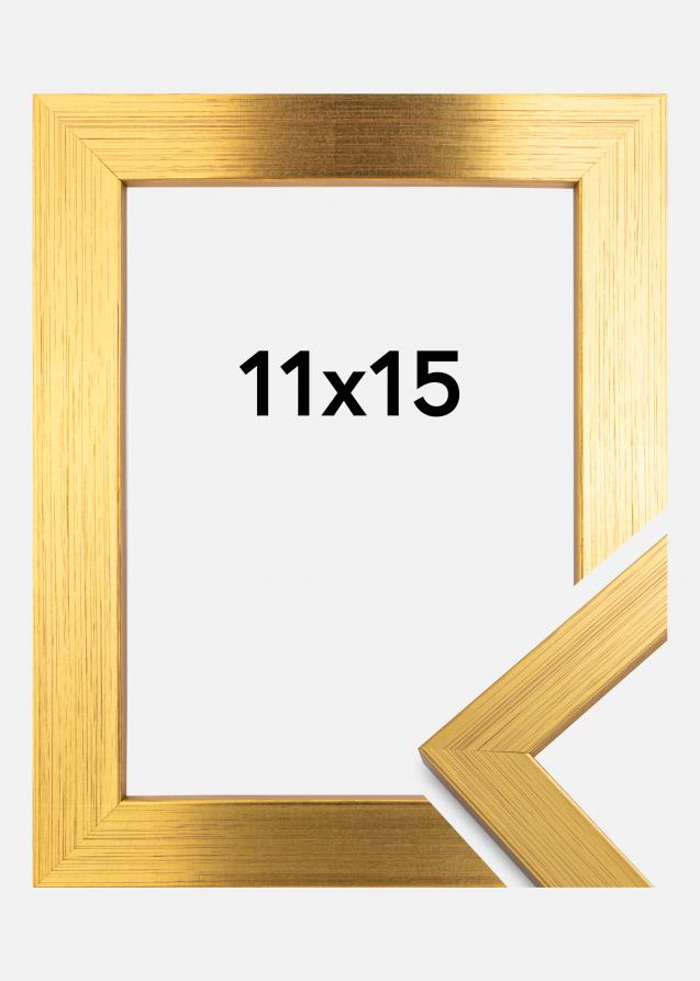 Rahmen Gold Wood 11x15 cm