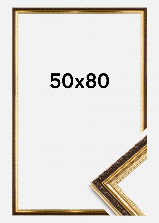 Rahmen Abisko Acrylglas Gold 50x80 cm