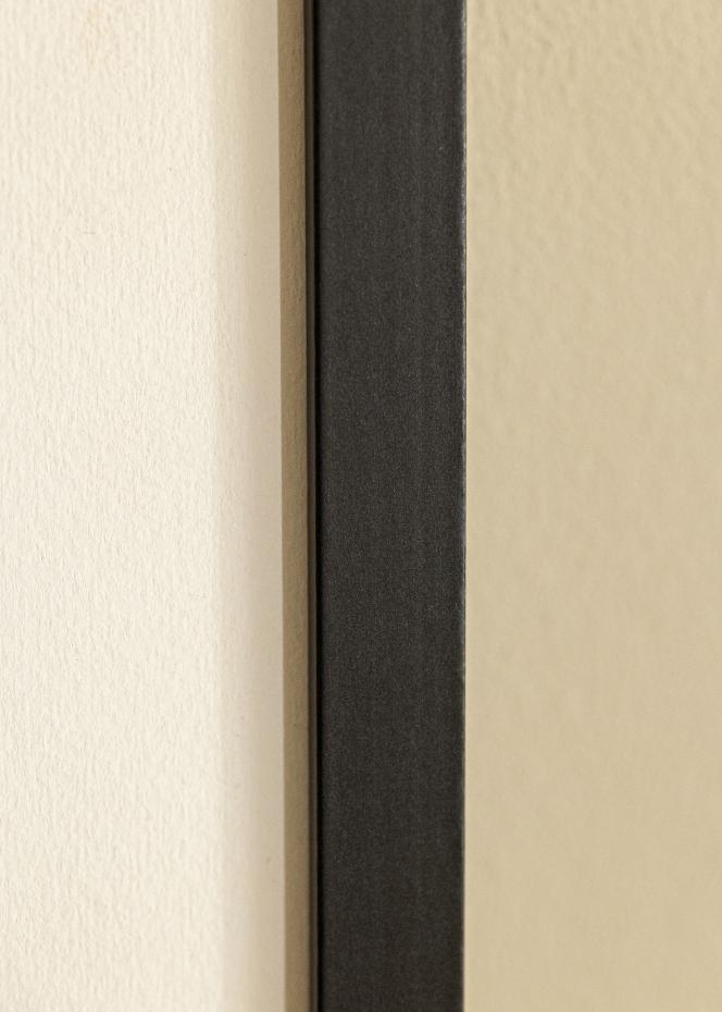 Rahmen Selection Schwarz 70x100 cm - Passepartout Wei 62x93 cm