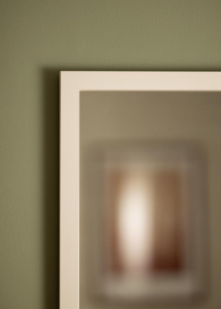 Spiegel White Wood 70x100 cm