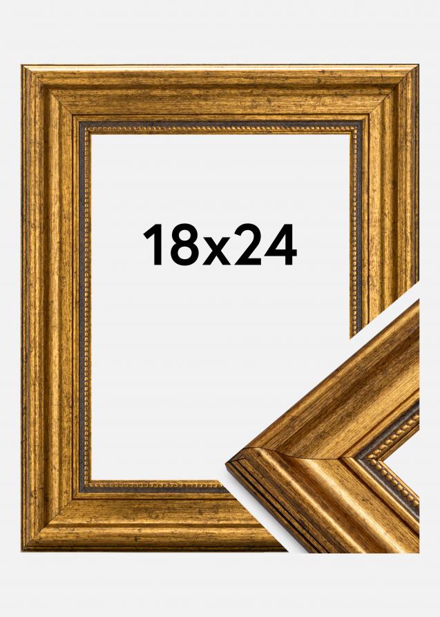 Rahmen Rokoko Gold 18x24 cm