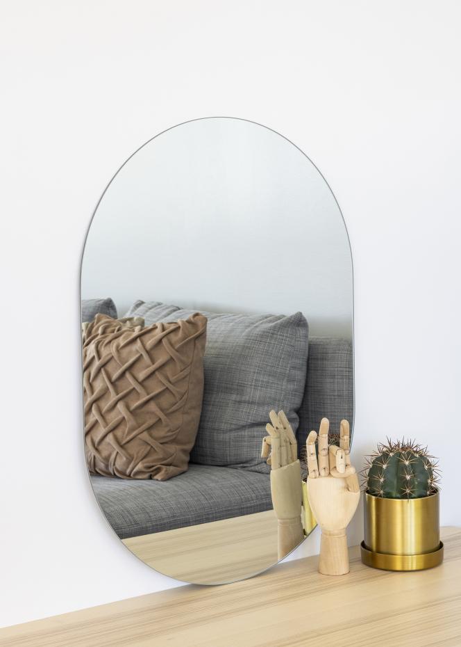 Spiegel Oval 50x70 cm