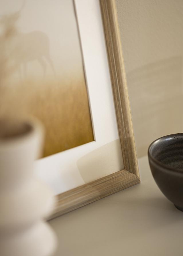 Rahmen Västkusten Acrylglas Eiche 51x72 cm