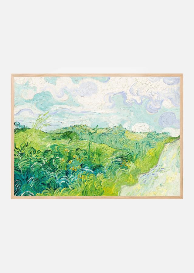 Green Wheat Fields Poster