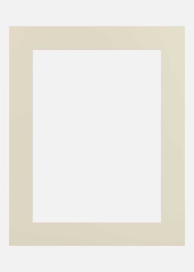 Passepartout Half & Half (weißer Kern) 50x70 cm (39x59)