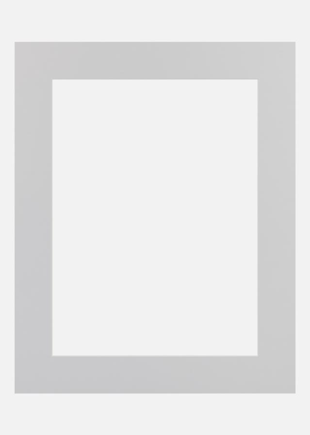 Passepartout Glacier (weißer Kern) 40x50 cm (28,7x41 - A3)