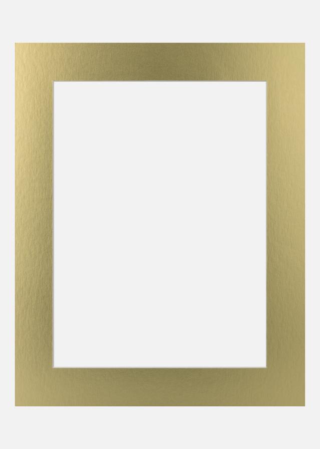 Passepartout Sun Metal (weißer Kern) 50x70 cm (39x59)