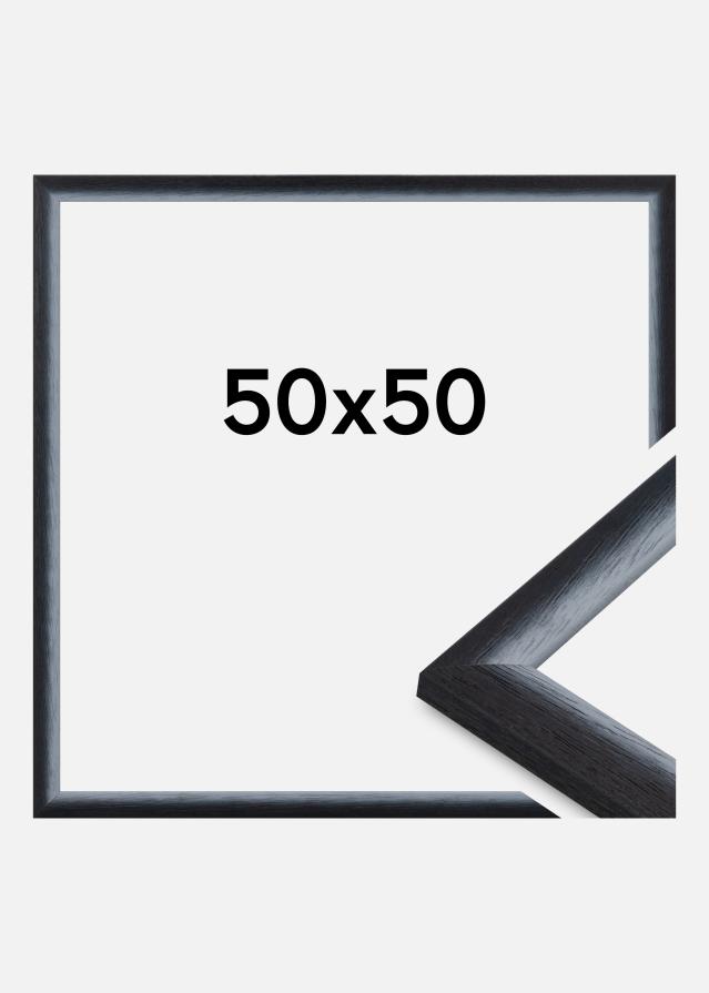 Rahmen Cornwall Acrylglas Schwarz 50x50 cm