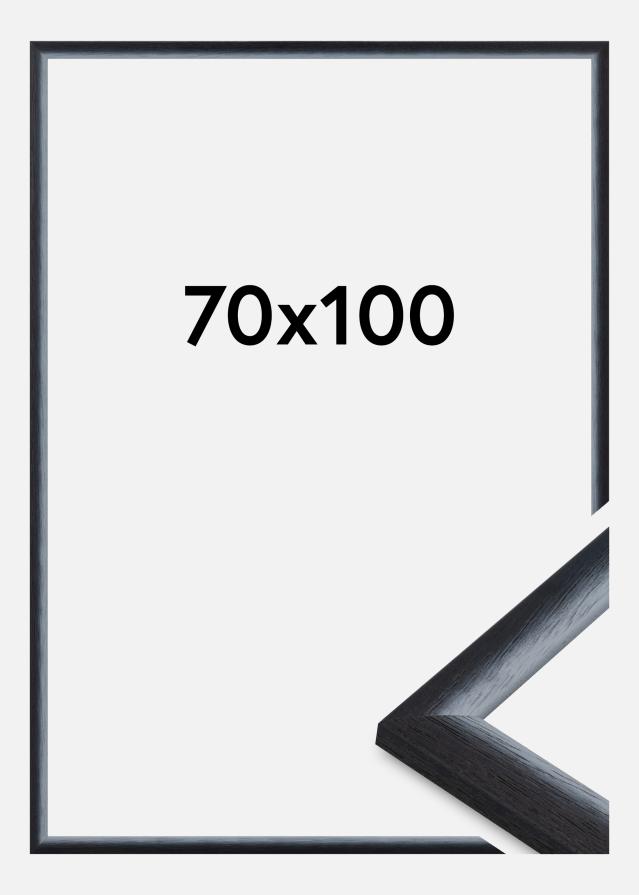 Rahmen Cornwall Acrylglas Schwarz 70x100 cm