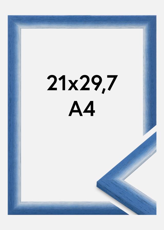 Rahmen Cornwall Acrylglas Blau 21x29.7 cm (A4)