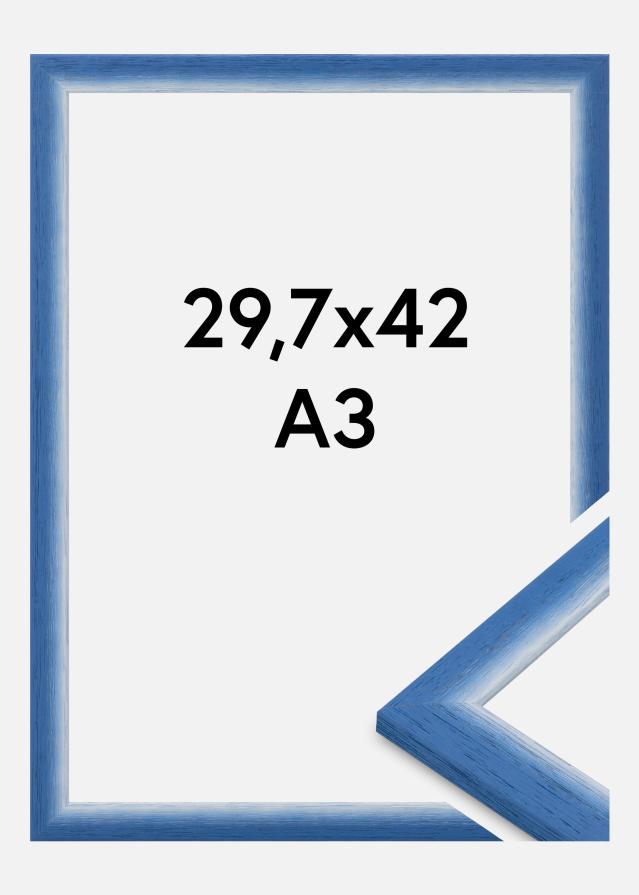 Rahmen Cornwall Acrylglas Blau 29.7x42 cm (A3)