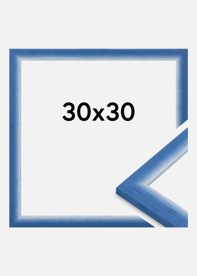 Rahmen Cornwall Acrylglas Blau 30x30 cm