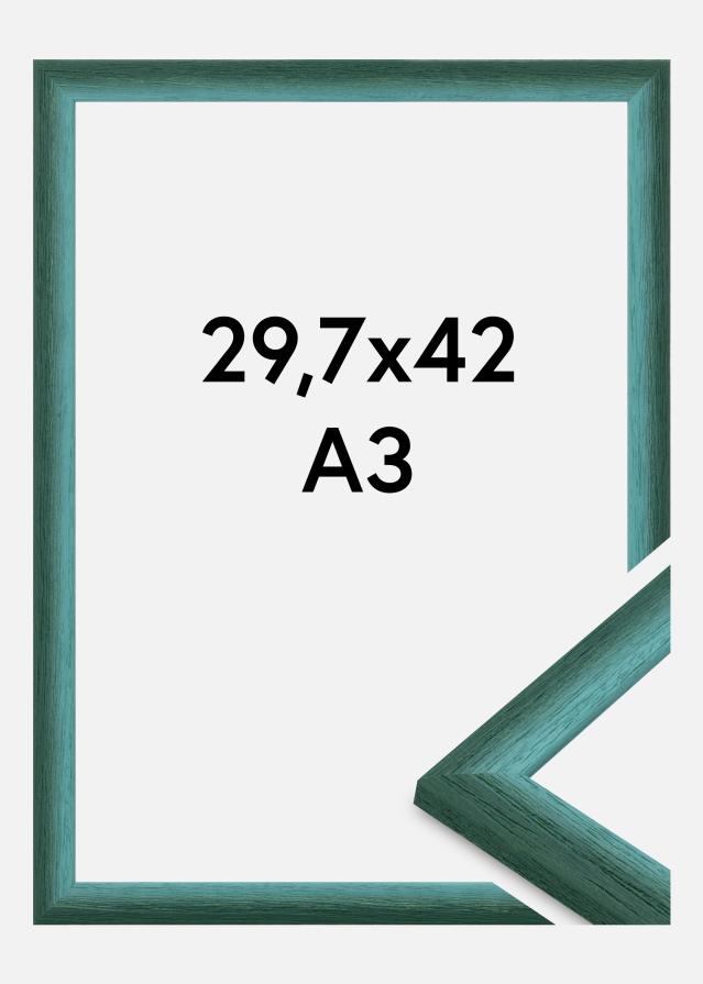 Rahmen Cornwall Acrylglas Dunkelgrün 29.7x42 cm (A3)