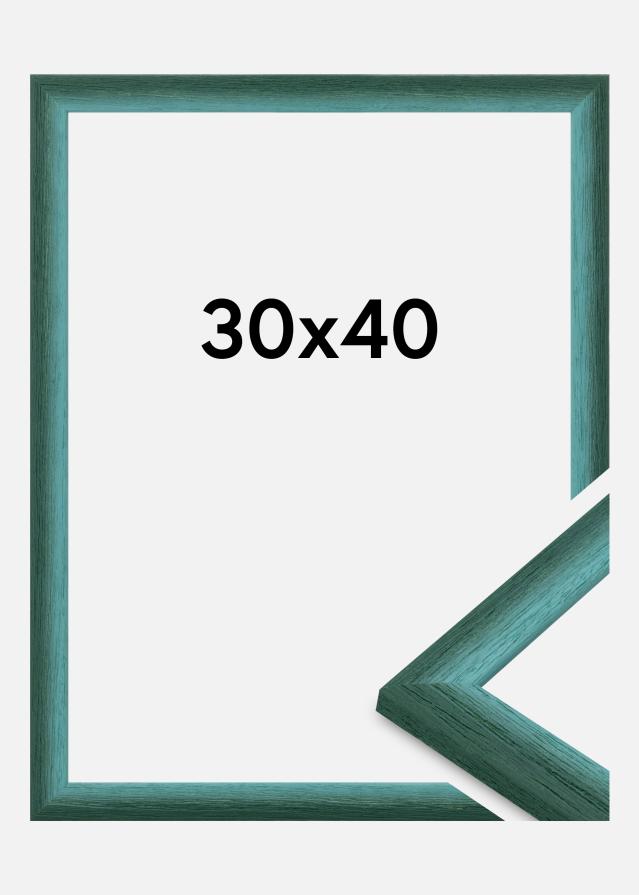 Rahmen Cornwall Acrylglas Dunkelgrün 30x40 cm