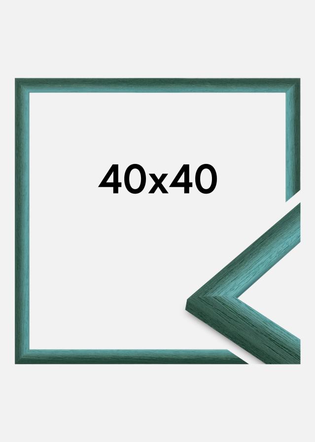 Rahmen Cornwall Acrylglas Dunkelgrün 40x40 cm