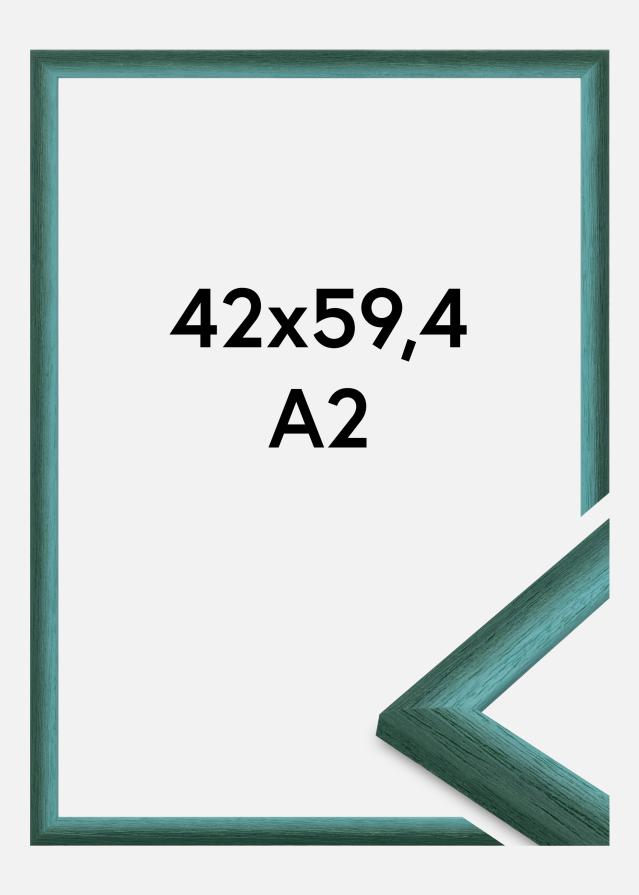 Rahmen Cornwall Acrylglas Dunkelgrün 42x59.4 cm (A2)