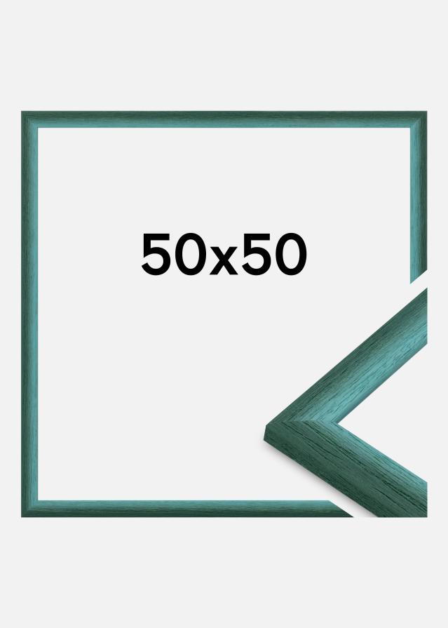 Rahmen Cornwall Acrylglas Dunkelgrün 50x50 cm