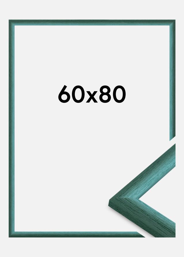 Rahmen Cornwall Acrylglas Dunkelgrün 60x80 cm