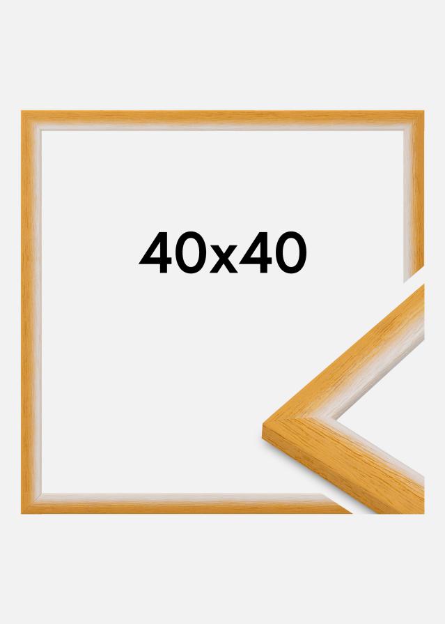 Rahmen Cornwall Acrylglas Gold 40x40 cm