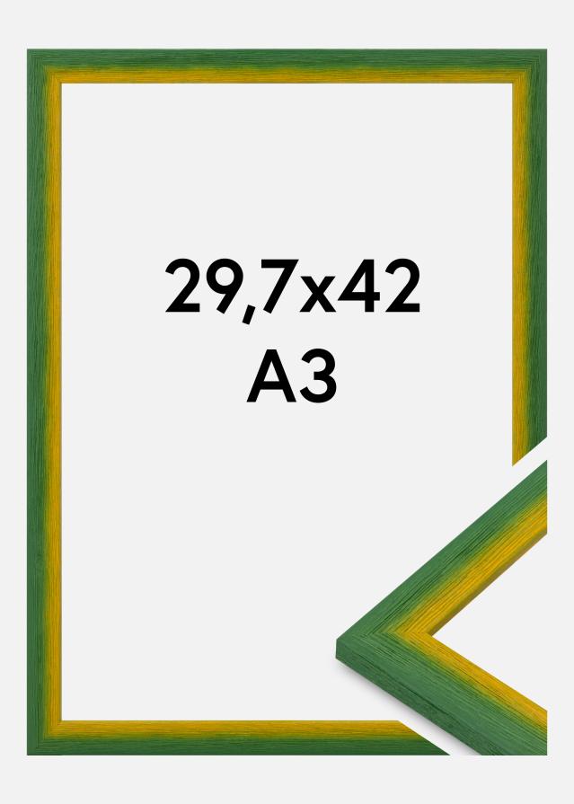 Rahmen Cornwall Acrylglas Grün 29.7x42 cm (A3)