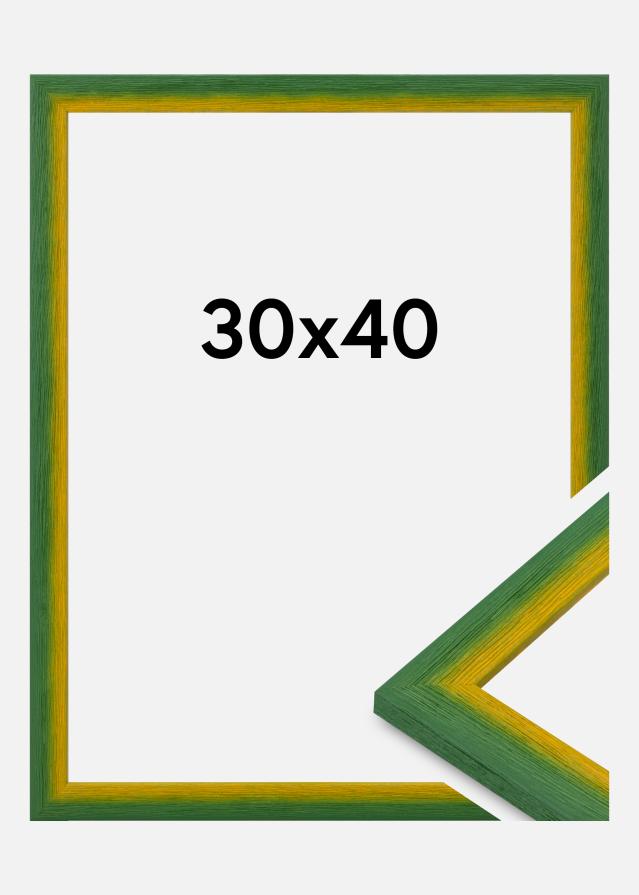 Rahmen Cornwall Acrylglas Grün 30x40 cm