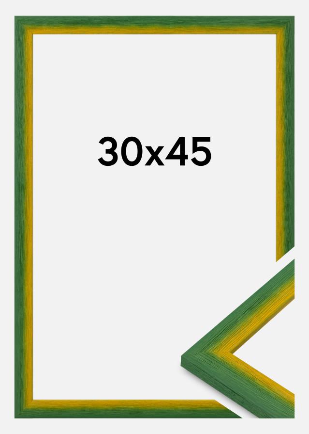 Rahmen Cornwall Acrylglas Grün 30x45 cm