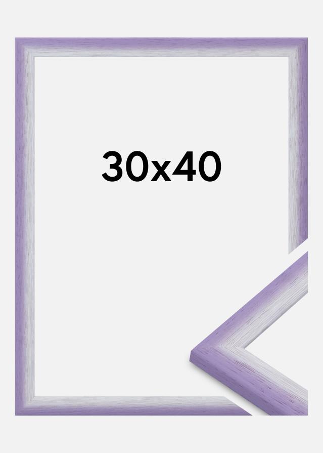 Rahmen Cornwall Acrylglas Helllila 30x40 cm