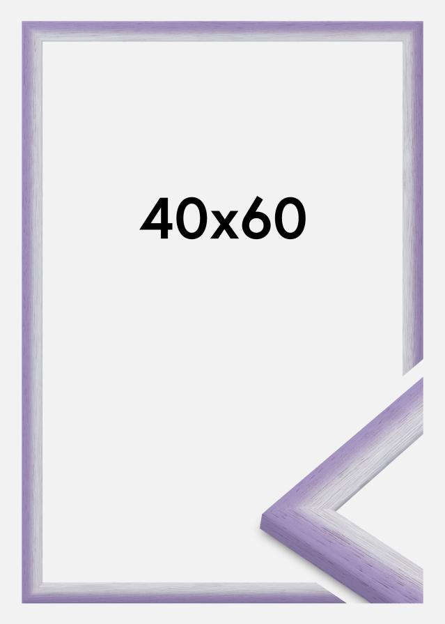 Rahmen Cornwall Acrylglas Helllila 40x60 cm