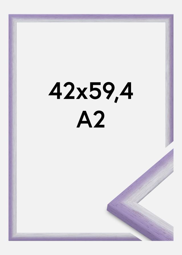 Rahmen Cornwall Acrylglas Helllila 42x59.4 cm (A2)