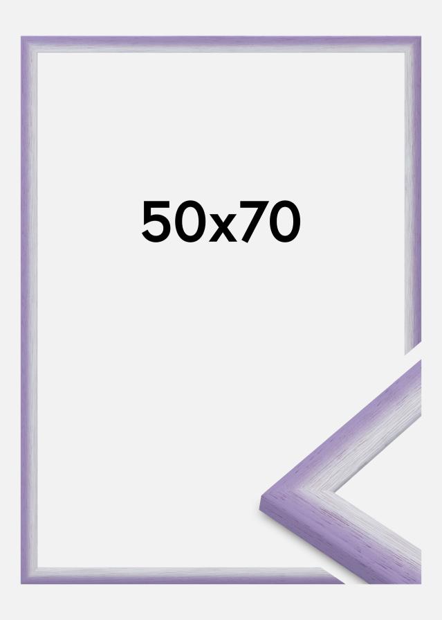 Rahmen Cornwall Acrylglas Helllila 50x70 cm