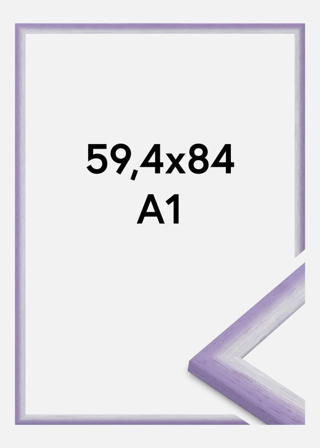 Rahmen Cornwall Acrylglas Helllila 59.4x84 cm (A1)